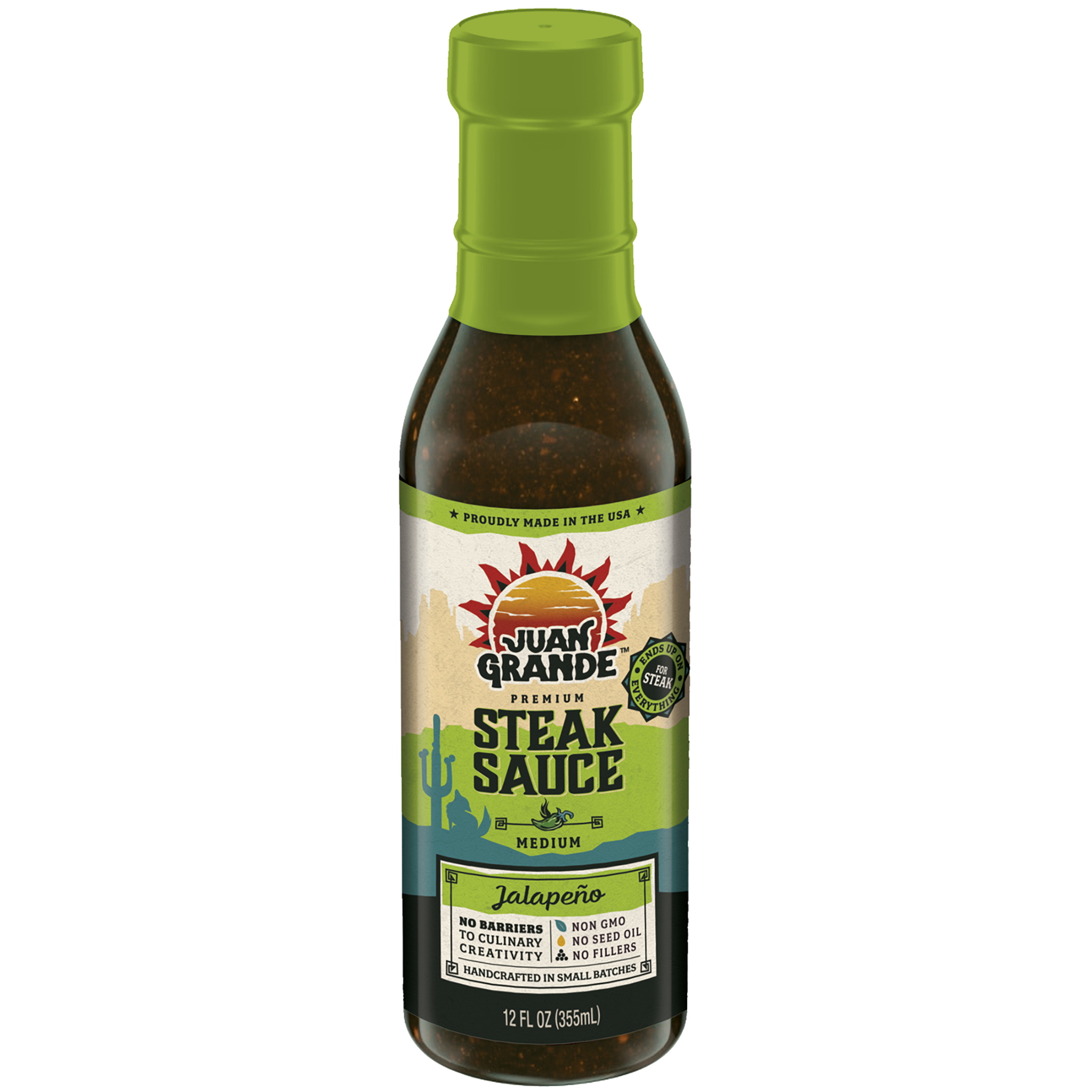 Case of 12 – Jalapeno Premium Steak Sauce (Wholesale)